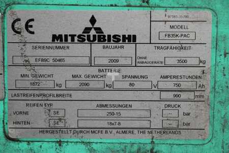 El truck - 4 hjulet 2009  Mitsubishi FB35K-PAC (4)