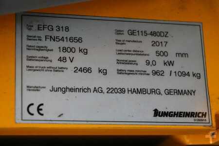 Elektro 4 Rad 2017  Jungheinrich EFG 318 (4)