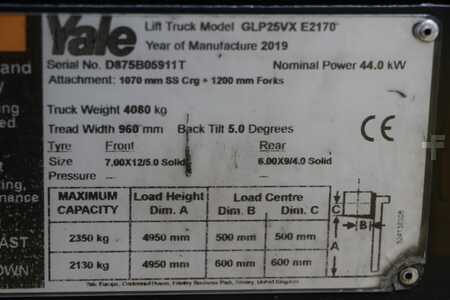 Treibgasstapler 2019  Yale GLP25VX (2)