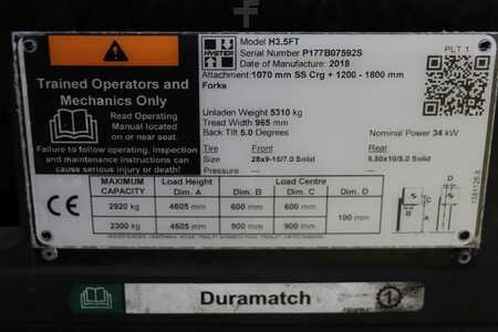Dieselstapler 2018  Hyster H3.5FT (4)