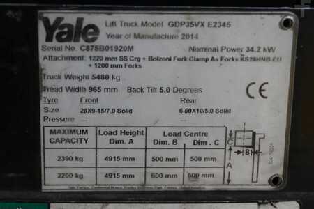 Diesel Forklifts 2014  Yale GDP35VX (4)