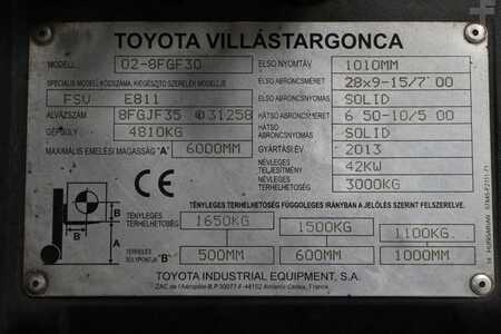 Wózki gazowe 2013  Toyota 02-8FGF30 (4)