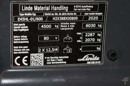 Electric - 4 wheels 2020  Linde E45HL-01/600 (4)