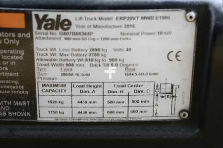 Elektro 3 Rad 2016  Yale ERP20VT (4)
