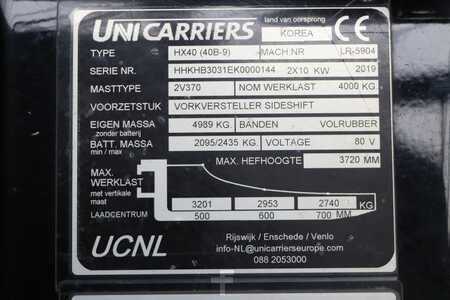 Elektro čtyřkolový VZV 2019  Unicarriers 40B-9 (4)