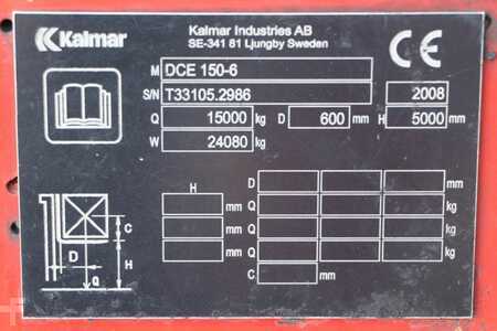 Carrelli elevatori diesel 2008  Kalmar DCE 150-6 (2)