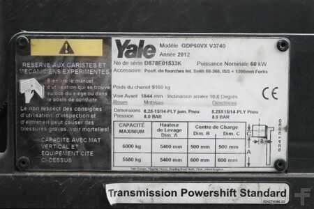 Dieselstapler 2012  Yale GDP60VX (4)