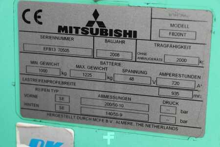Carrelli elettrici 3 ruote 2008  Mitsubishi FB20NT (4)