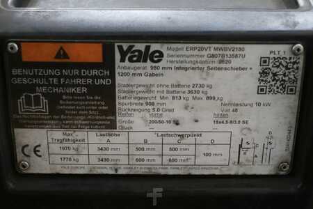 Elektryczne 3-kołowe 2020  Yale ERP20VT (4)
