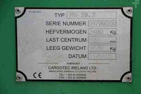 Truck Mounted Forklifts 2015  Moffett M5 20.3 (4)