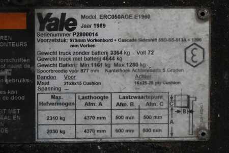 Carrelli elettrici 4 ruote 1989  Yale ERC050AGE (4)
