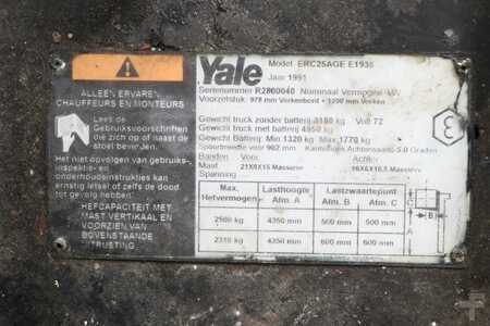 Carrelli elettrici 4 ruote 1991  Yale ERC25AGE (4)