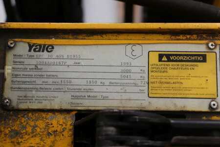 Carrelli elettrici 4 ruote 1993  Yale ERC30AGS (4)