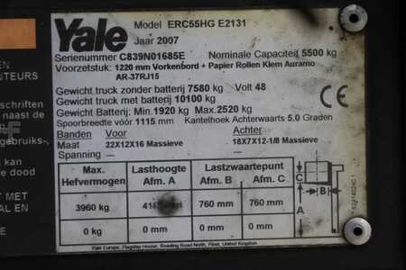 Carrelli elettrici 4 ruote 2007  Yale ERC55HG (4)