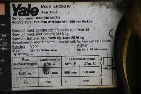 Carrelli elettrici 4 ruote 2004  Yale ERC55HG (4)