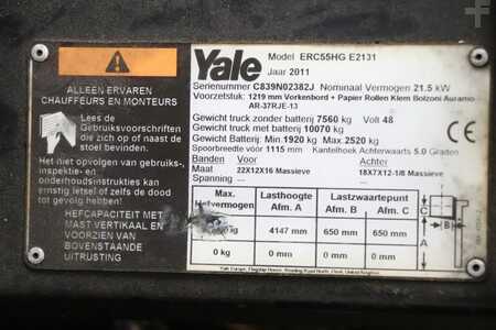 Carrelli elettrici 4 ruote 2011  Yale ERC55HG (4)