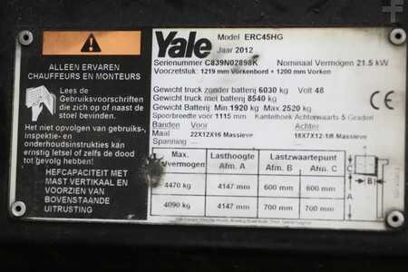 Carrelli elettrici 4 ruote 2012  Yale ERC45HG (4)