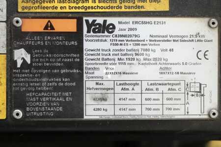 Carrelli elettrici 4 ruote 2009  Yale ERC55HG (4)