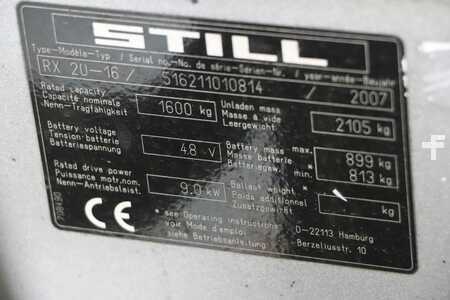 3-wiel elektrische heftrucks 2007  Still RX20-16 (4)