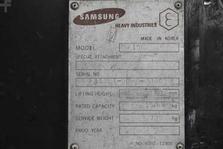 Chariots élévateurs GPL 1995  Samsung SF15L (4)