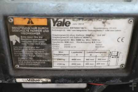 Eléctrica de 4 ruedas 2018  Yale ERP25VL (2)