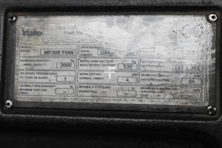 Transpaleta eléctrica 2011  Yale MP20X (4)