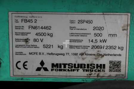 Elektro čtyřkolový VZV 2020  Mitsubishi FB45 2 (4)