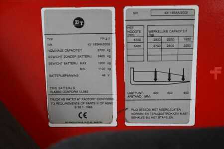 Four-way trucks 2002  BT FR 2.7 (4)