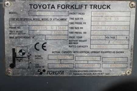 3-wiel elektrische heftrucks 2013  Toyota 8FBET15 (4)