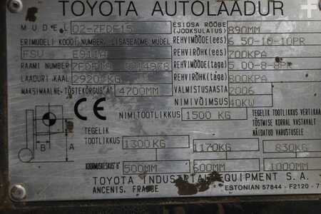 Diesel heftrucks 2006  Toyota 02-7FDF15 (2)