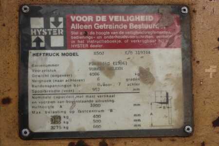 LPG Forklifts 1986  Hyster H50J (4)