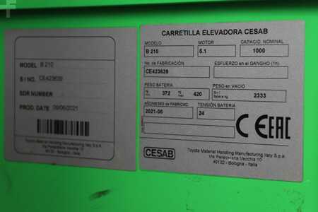 Carrelli elettrici 3 ruote 2021  Cesab B 210 (2)