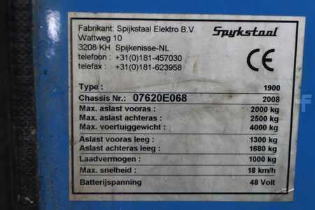 Wózek platformowy 2008  Spijkstaal 1900 (4)