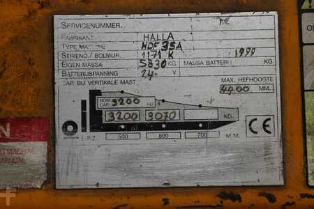 Carrelli elevatori diesel 1999  Halla HDF35A (2)