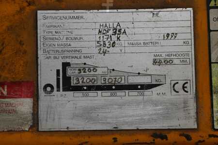 Carrelli elevatori diesel 1999  Halla HDF35A (4)