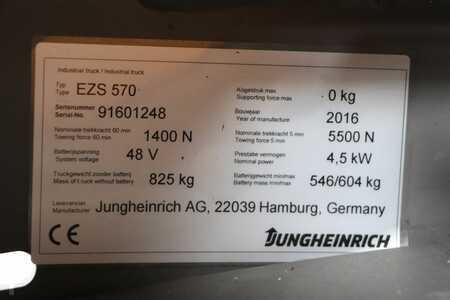 Wózki systemowe do implementacji 2016  Jungheinrich EZS 570 (4)