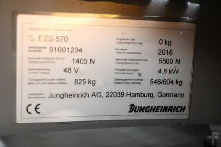 Wózki systemowe do implementacji 2016  Jungheinrich EZS 570 (4)