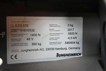 Wózki systemowe do implementacji 2017  Jungheinrich EZS 570 (4)
