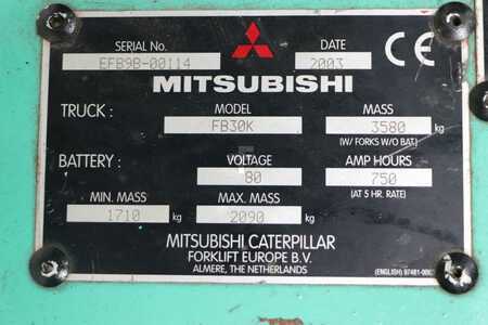 El truck - 4 hjulet 2003  Mitsubishi FB30K (2)