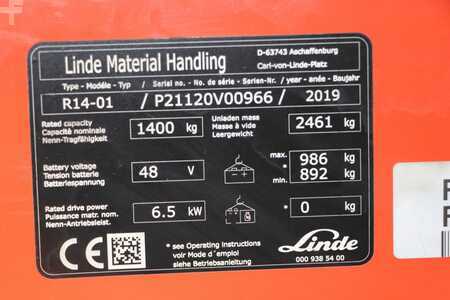 Schubmaststapler 2019  Linde R14-01 (4)