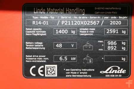 Schubmaststapler 2020  Linde R14-01 (4)