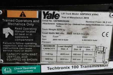 Dieselový VZV 2015  Yale GDP35VX (4)