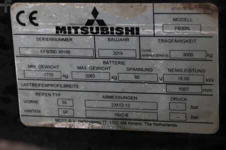 Carrelli elettrici 4 ruote 2019  Mitsubishi FB30N (4)