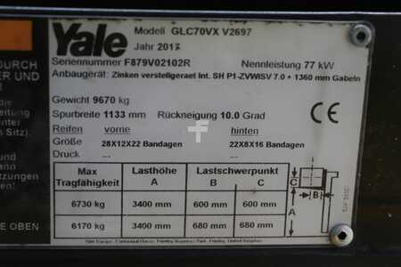 Treibgasstapler 2017  Yale GLC70VX (2)