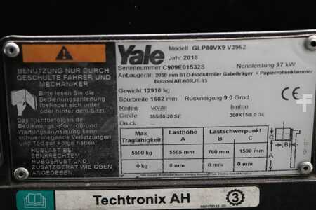 LPG heftrucks 2018  Yale GLP80VX9 (4)