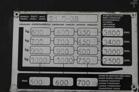 Ruční vysokozdvižný vozík 2004  Hyster S1.0 (4)