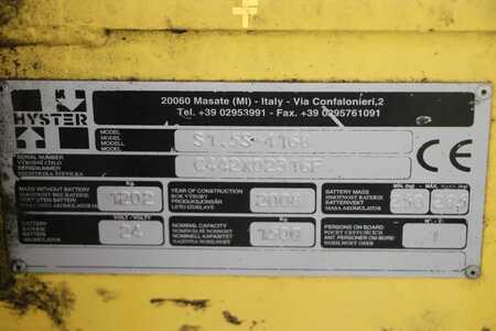 Pallet Stackers 2008  Hyster S1.5S (4)