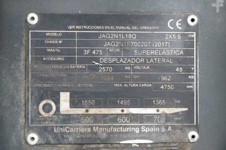 El truck - 4 hjulet 2017  Unicarriers JAG2N1L18Q (4)