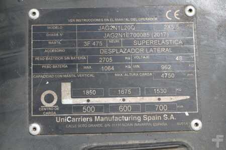 El truck - 4 hjulet 2017  Unicarriers JAG2N1L20Q (4)
