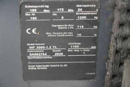 Stacker pedestre 2020  Crown WF 3000-1.2 TL (4)